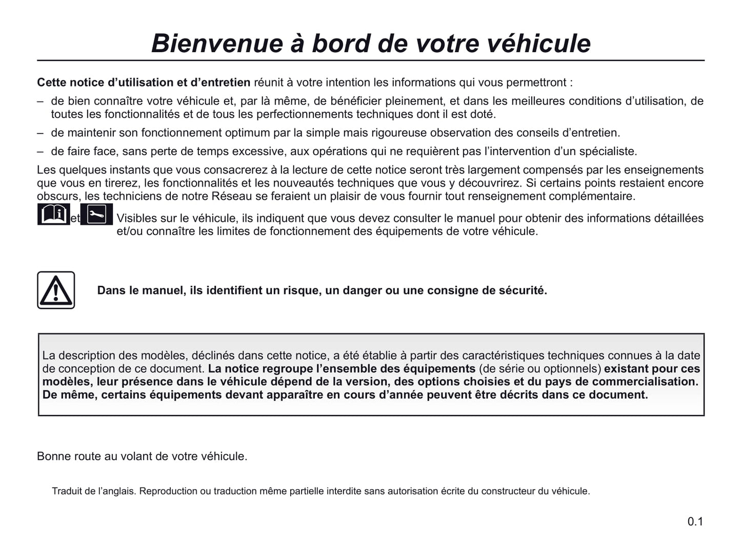 2018-2019 Renault Koleos Owner's Manual | French