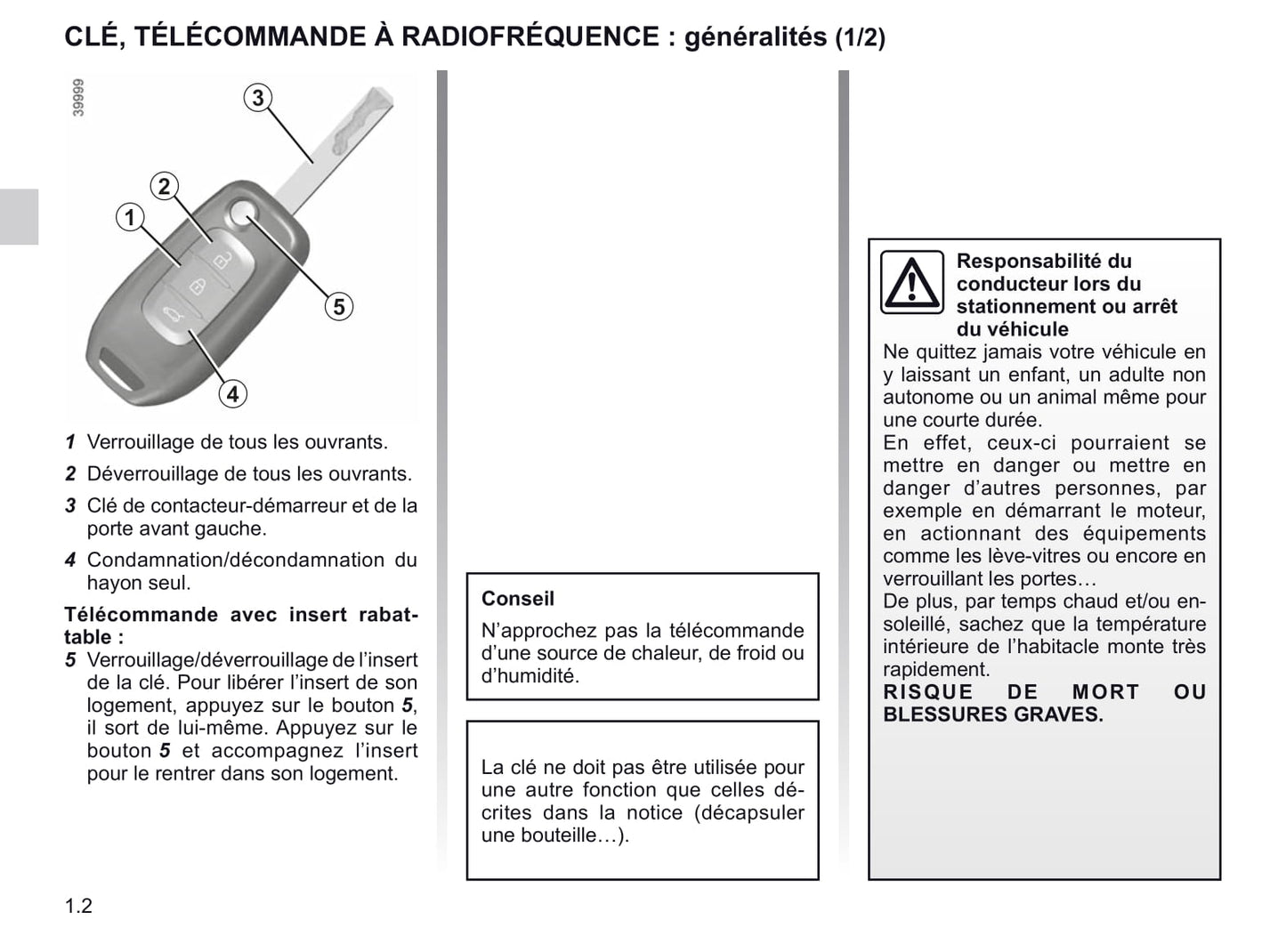 2018-2019 Renault Koleos Owner's Manual | French