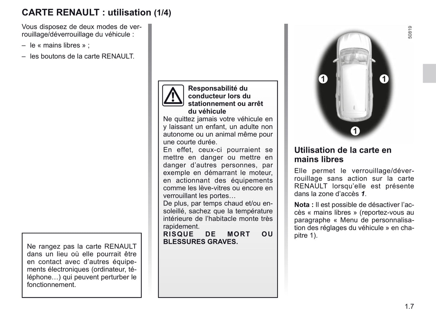 2018-2019 Renault Koleos Owner's Manual | French