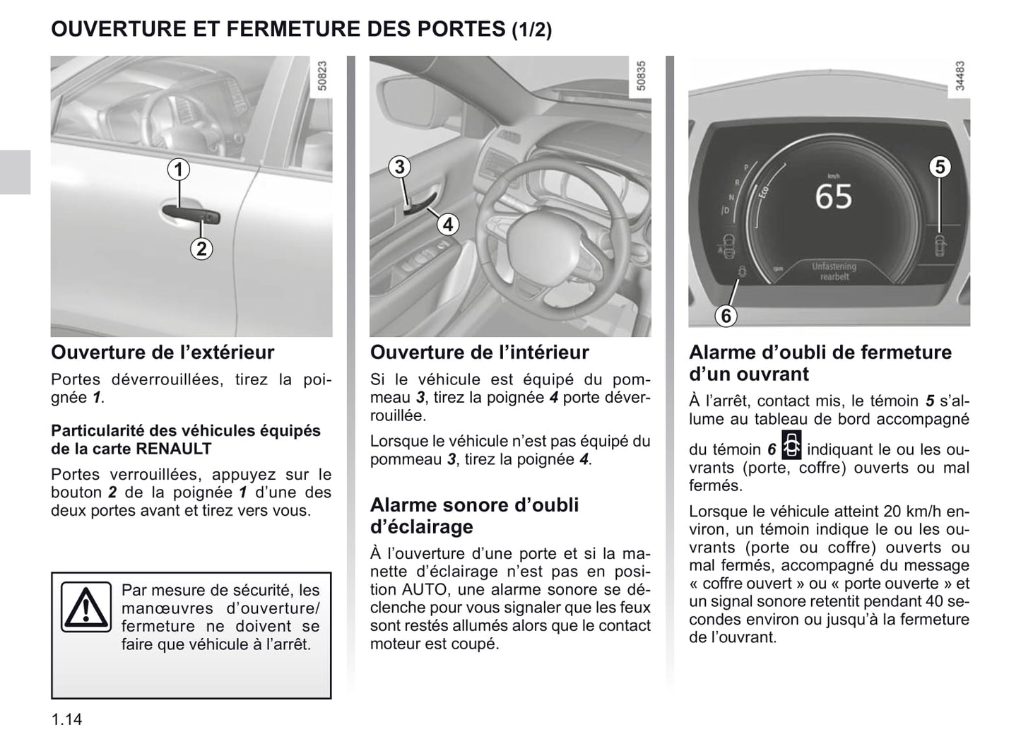 2018-2019 Renault Koleos Owner's Manual | French