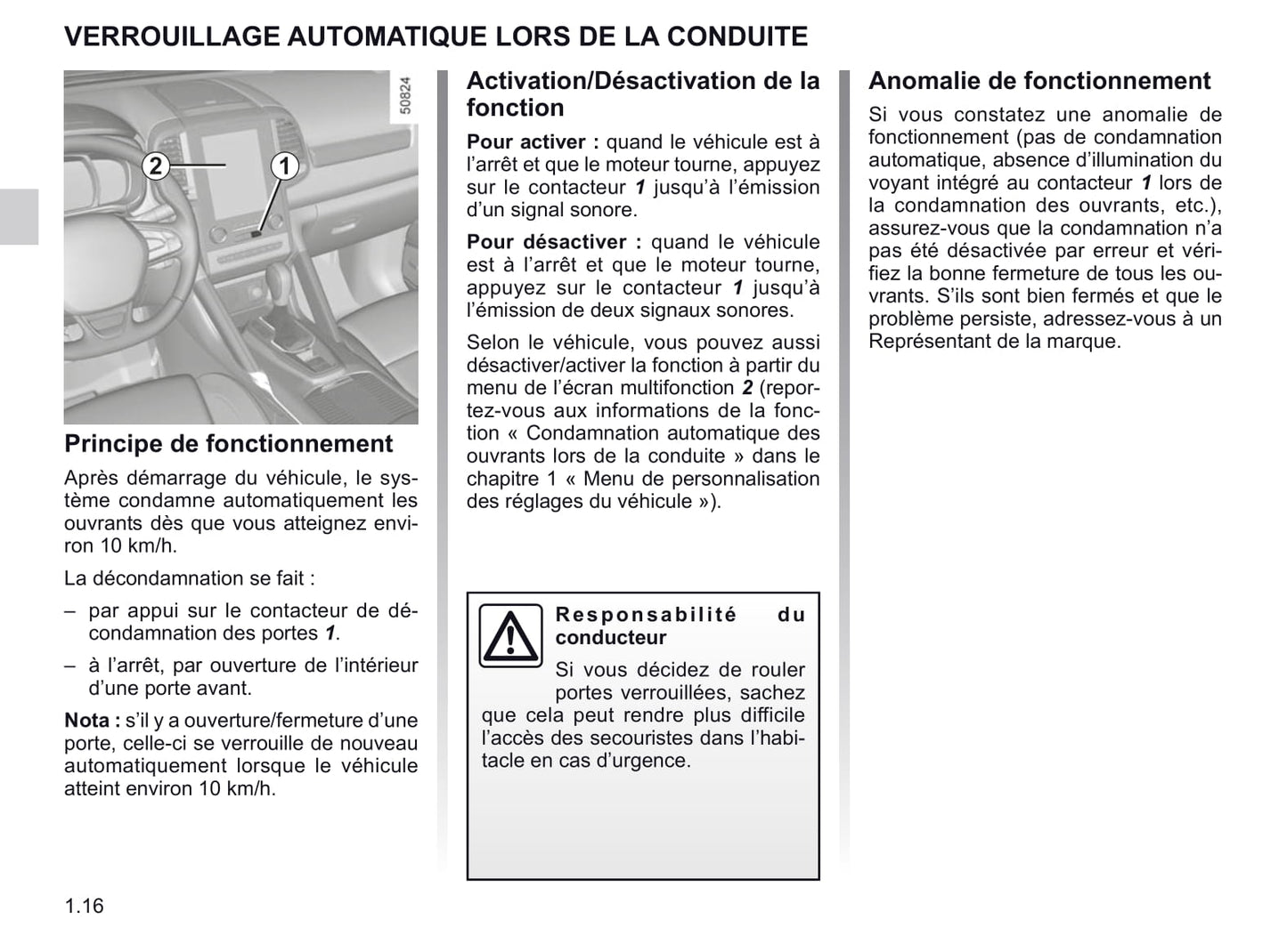 2018-2019 Renault Koleos Owner's Manual | French