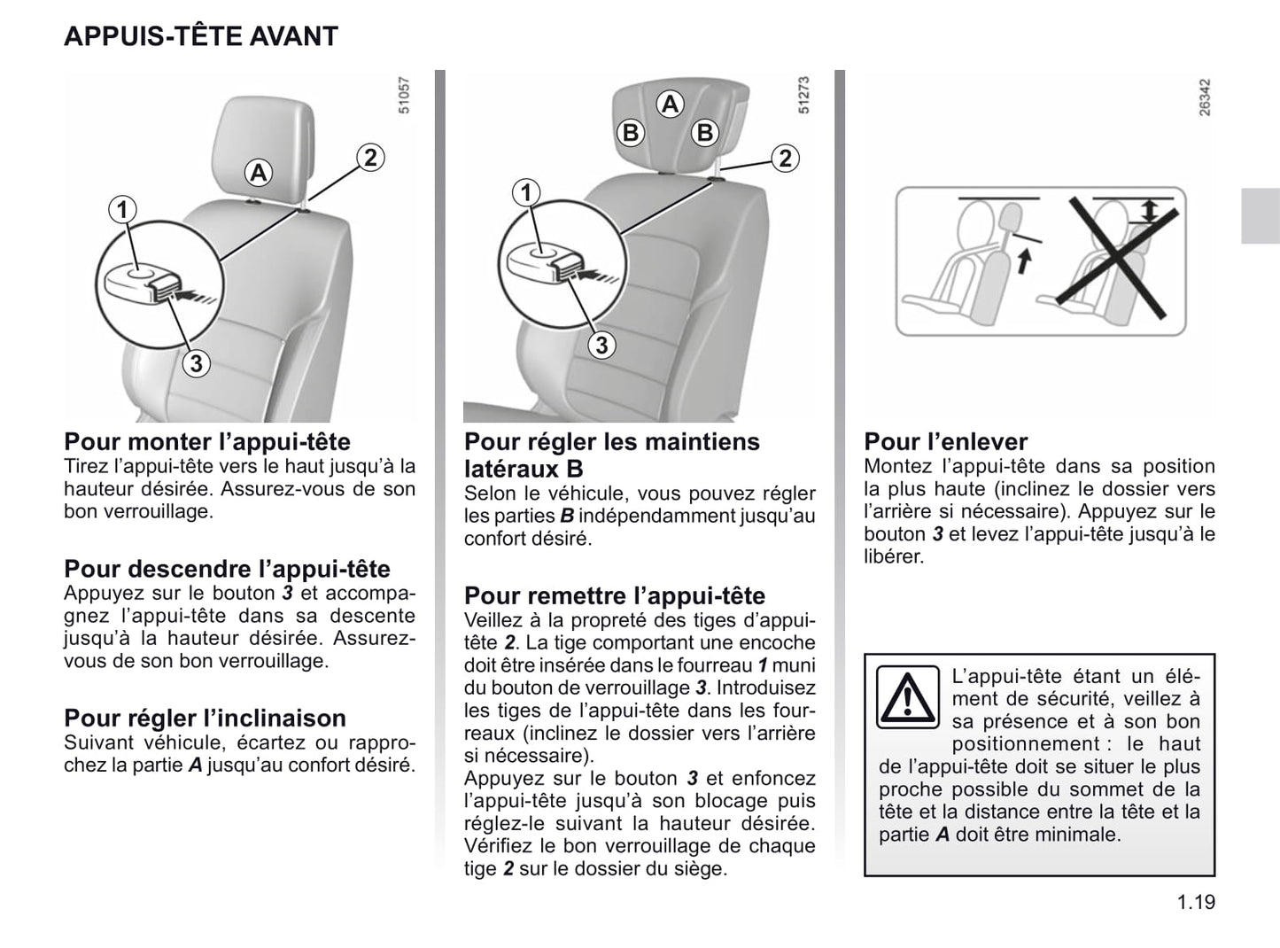 2018-2019 Renault Koleos Owner's Manual | French