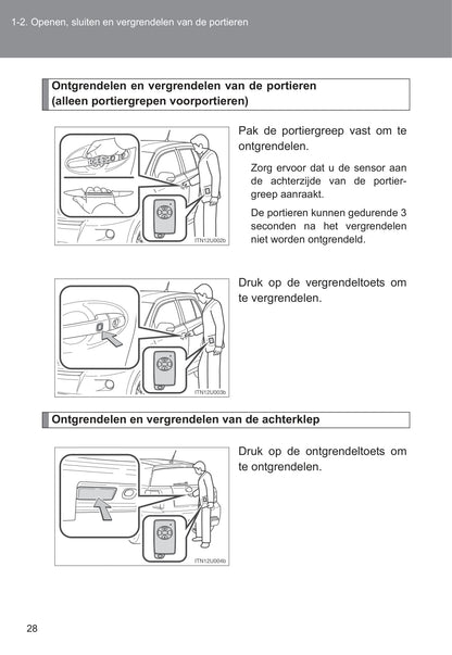 2009-2010 Toyota Urban Cruiser Owner's Manual | Dutch