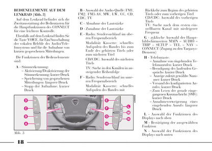 2002-2008 Lancia Thesis Bedienungsanleitung | Deutsch