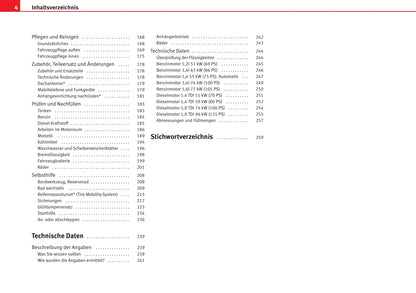 2007-2008 Seat Cordoba Owner's Manual | German