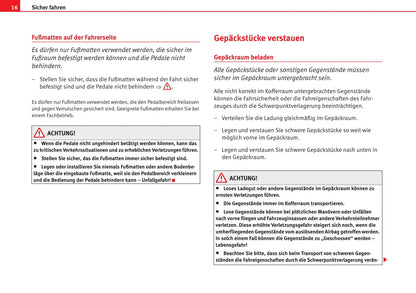 2007-2008 Seat Cordoba Owner's Manual | German