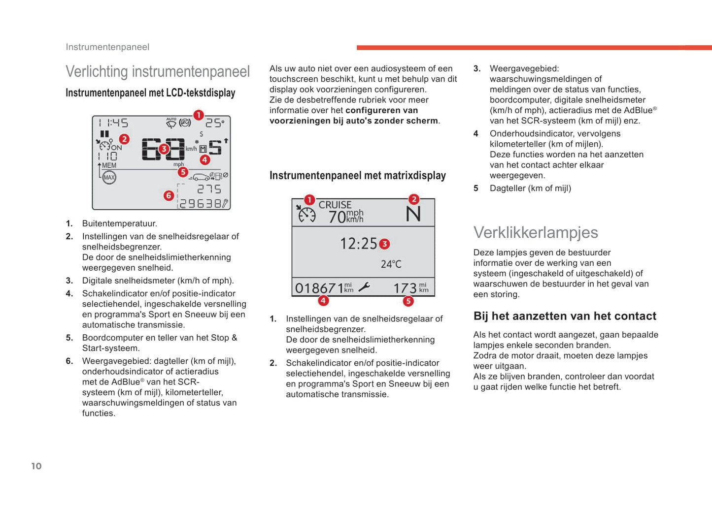 2019-2021 Citroën C3 Aircross Owner's Manual | Dutch