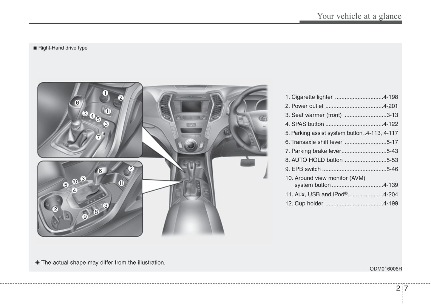 2016-2017 Hyundai Santa Fe Gebruikershandleiding | Engels