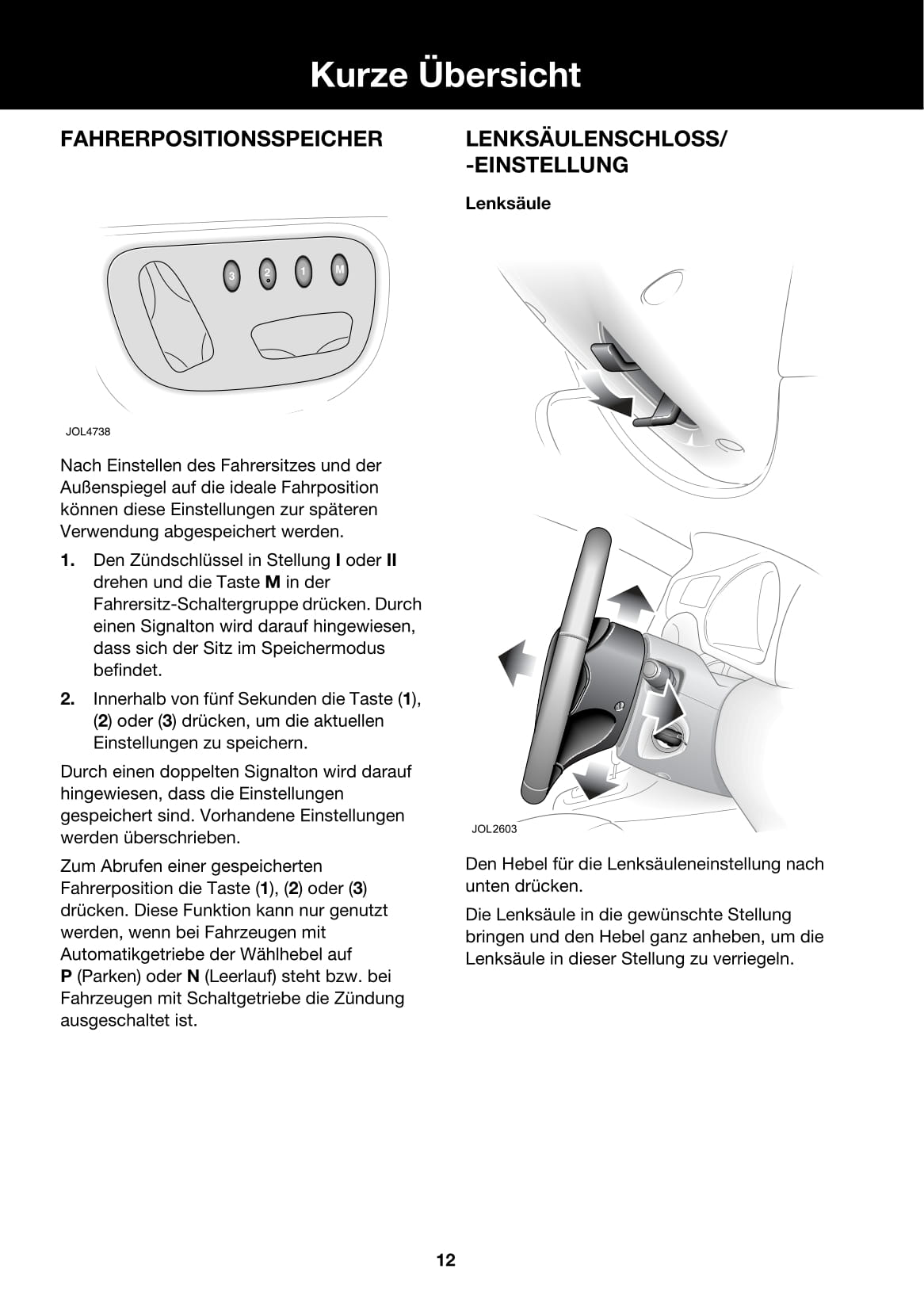 2006-2007 Jaguar X-Type Owner's Manual | German