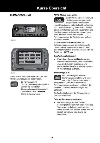 2006-2007 Jaguar X-Type Owner's Manual | German