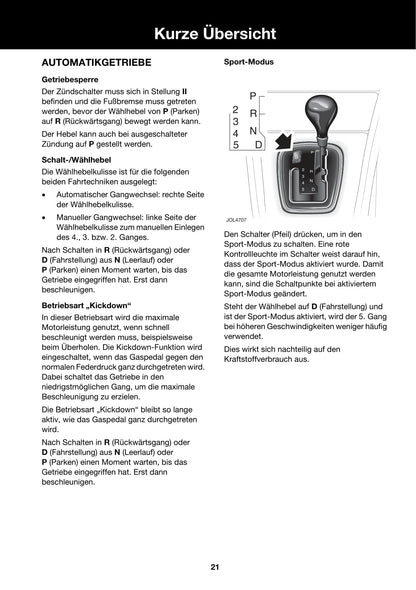 2006-2007 Jaguar X-Type Owner's Manual | German