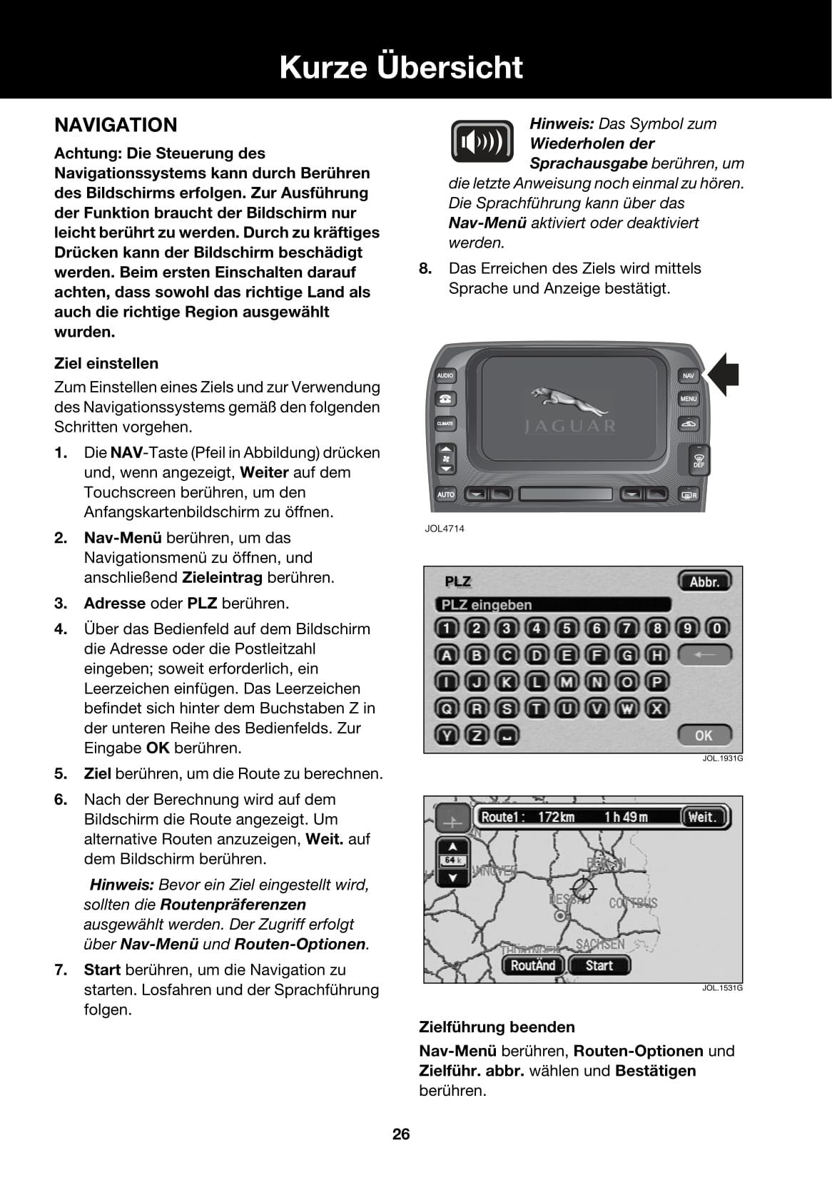 2006-2007 Jaguar X-Type Owner's Manual | German