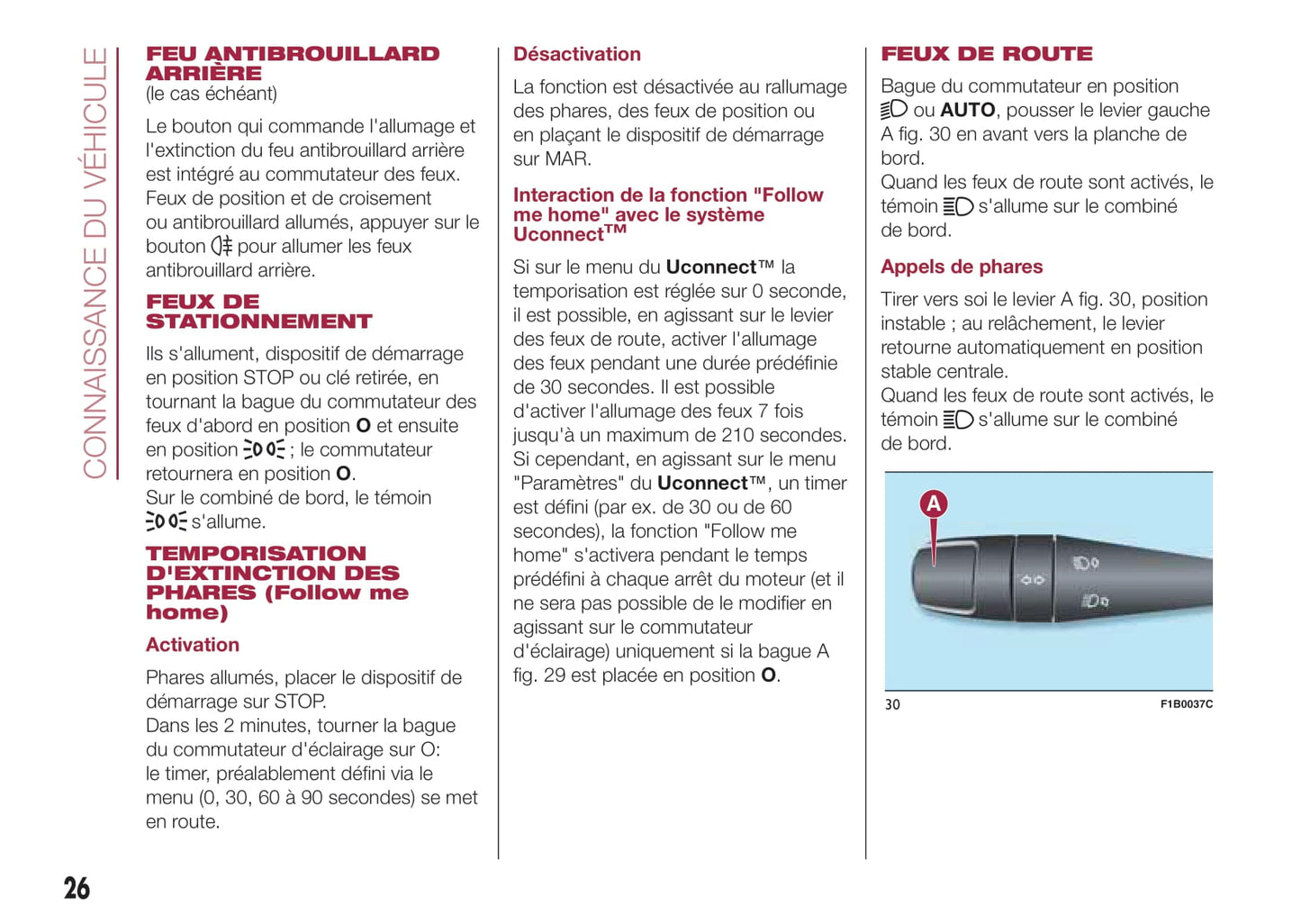 2015-2018 Fiat 500X Manuel du propriétaire | Français