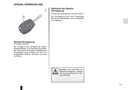 2013-2014 Renault Twingo Owner's Manual | German