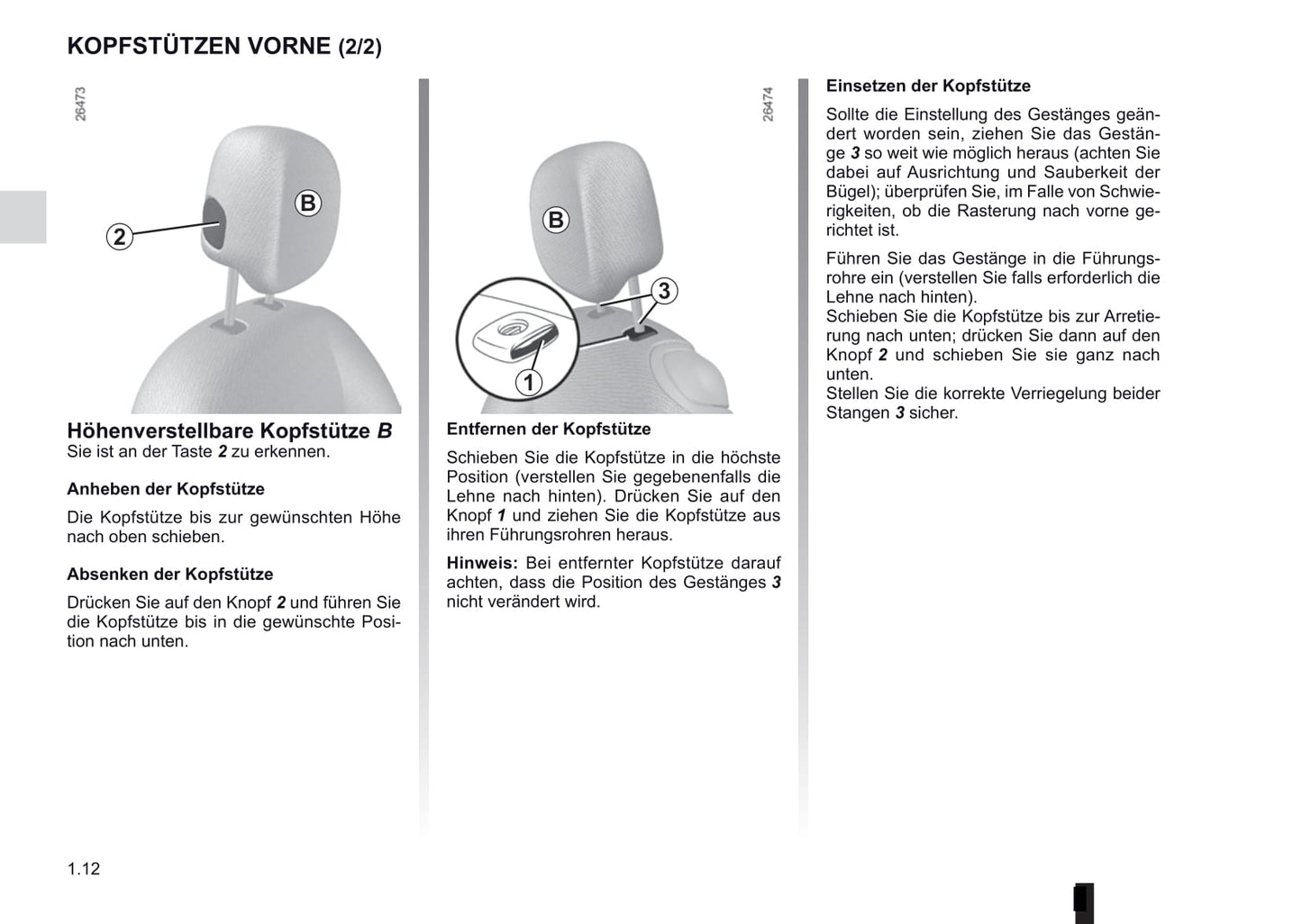 2013-2014 Renault Twingo Owner's Manual | German