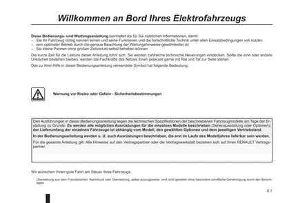 2016-2017 Renault Twizy Owner's Manual | German