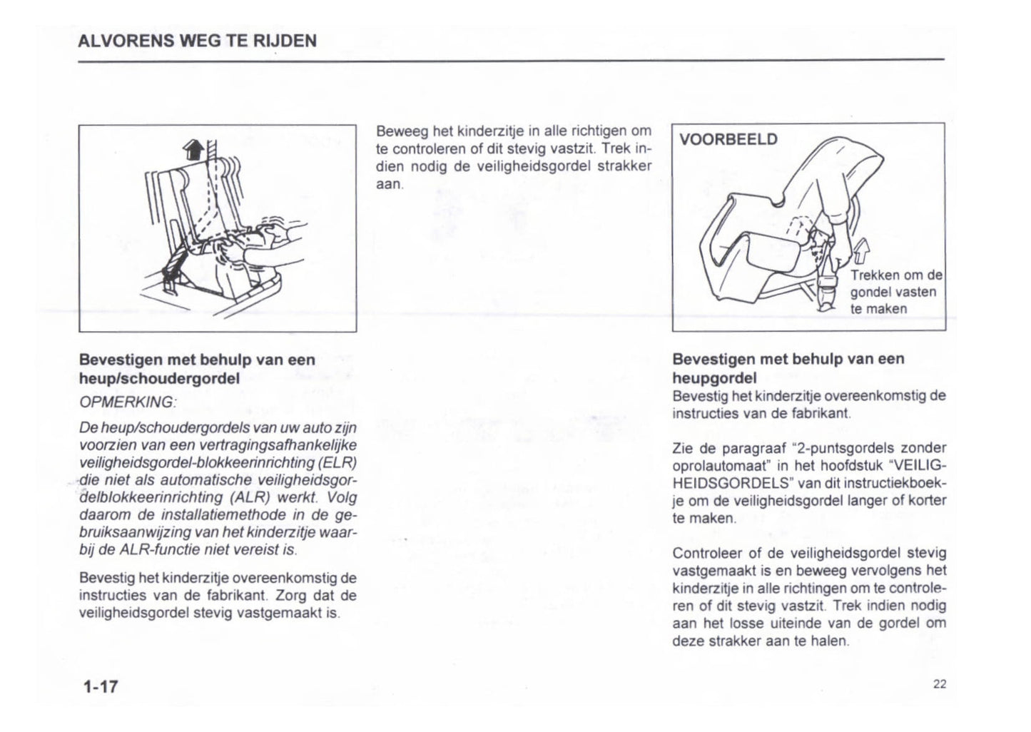 1999-2000 Subaru Justy Gebruikershandleiding | Nederlands