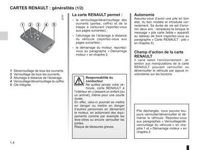 2011-2012 Renault Fluence Owner's Manual | French