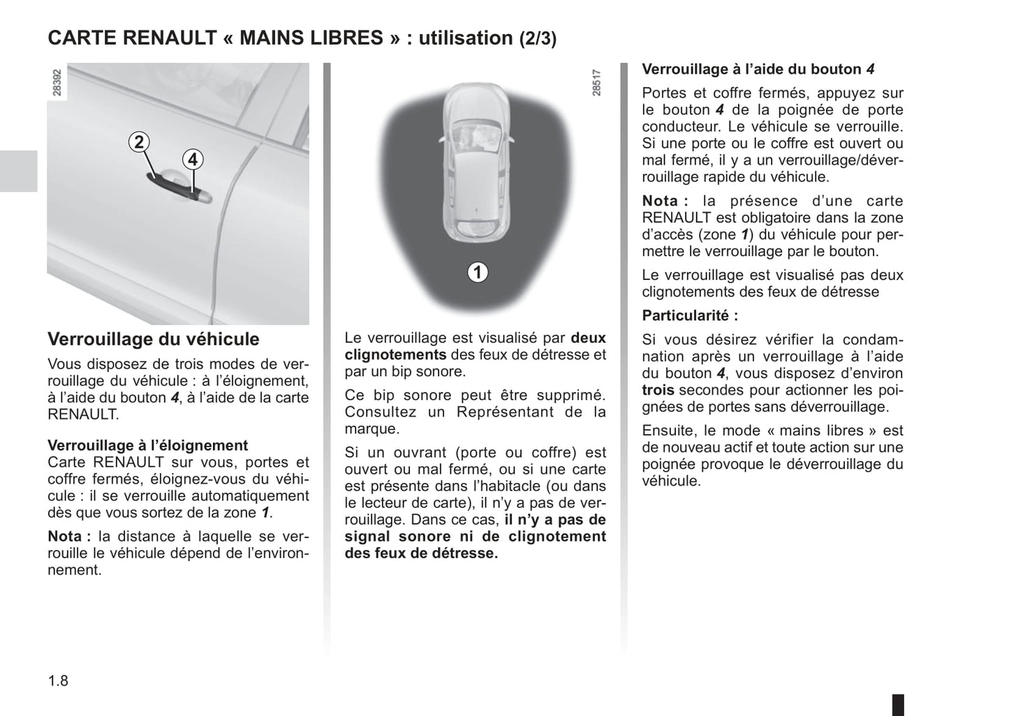 2011-2012 Renault Fluence Owner's Manual | French