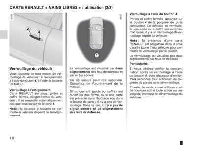 2011-2012 Renault Fluence Owner's Manual | French