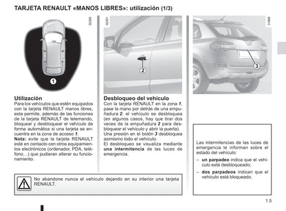 2012-2013 Renault Koleos Owner's Manual | Spanish