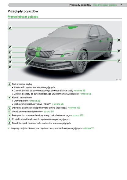 2019-2020 Skoda Superb Gebruikershandleiding | Pools