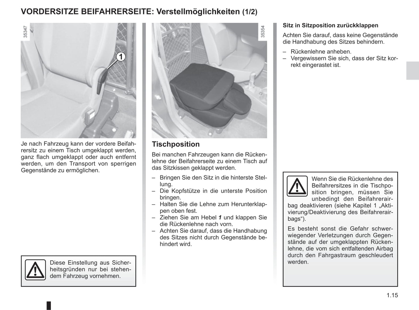 2015-2016 Dacia Dokker Van Gebruikershandleiding | Duits