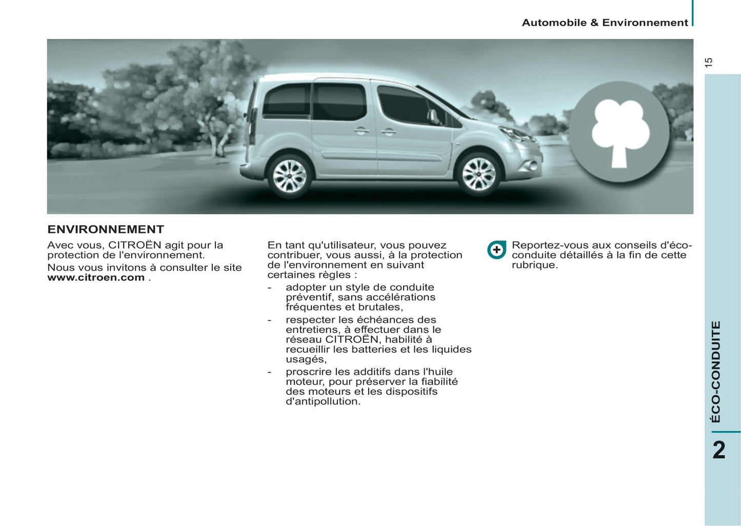 2014-2015 Citroën Berlingo Multispace Owner's Manual | French