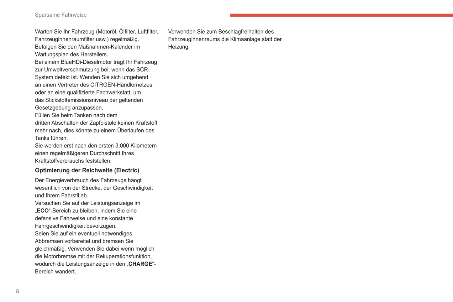 2020-2021 Citroën C4/e-C4 Owner's Manual | German