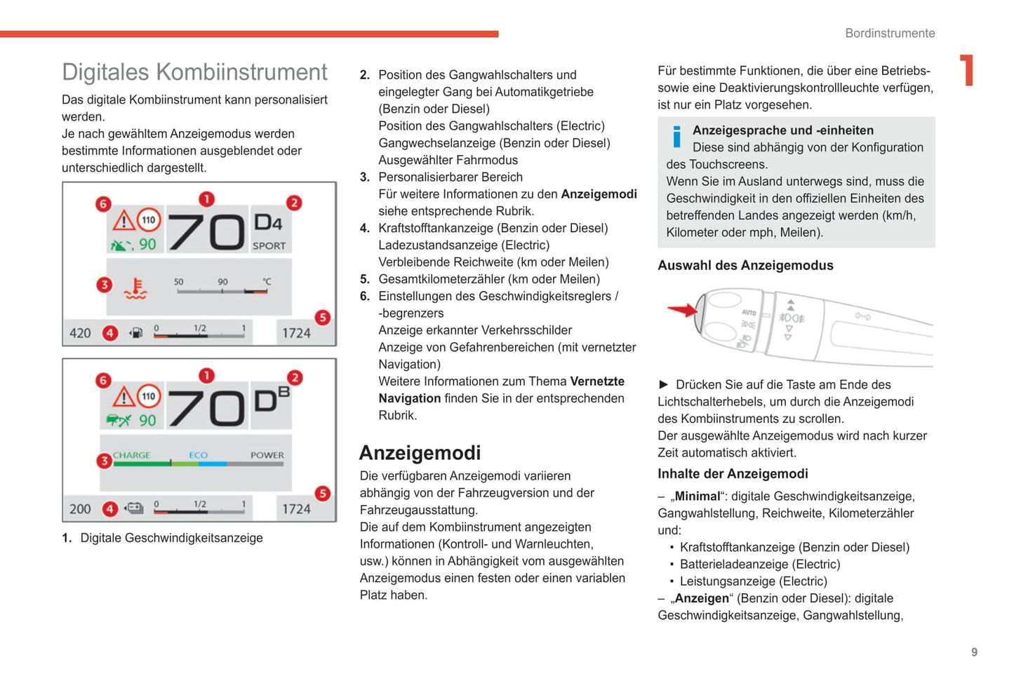 2020-2021 Citroën C4/e-C4 Owner's Manual | German