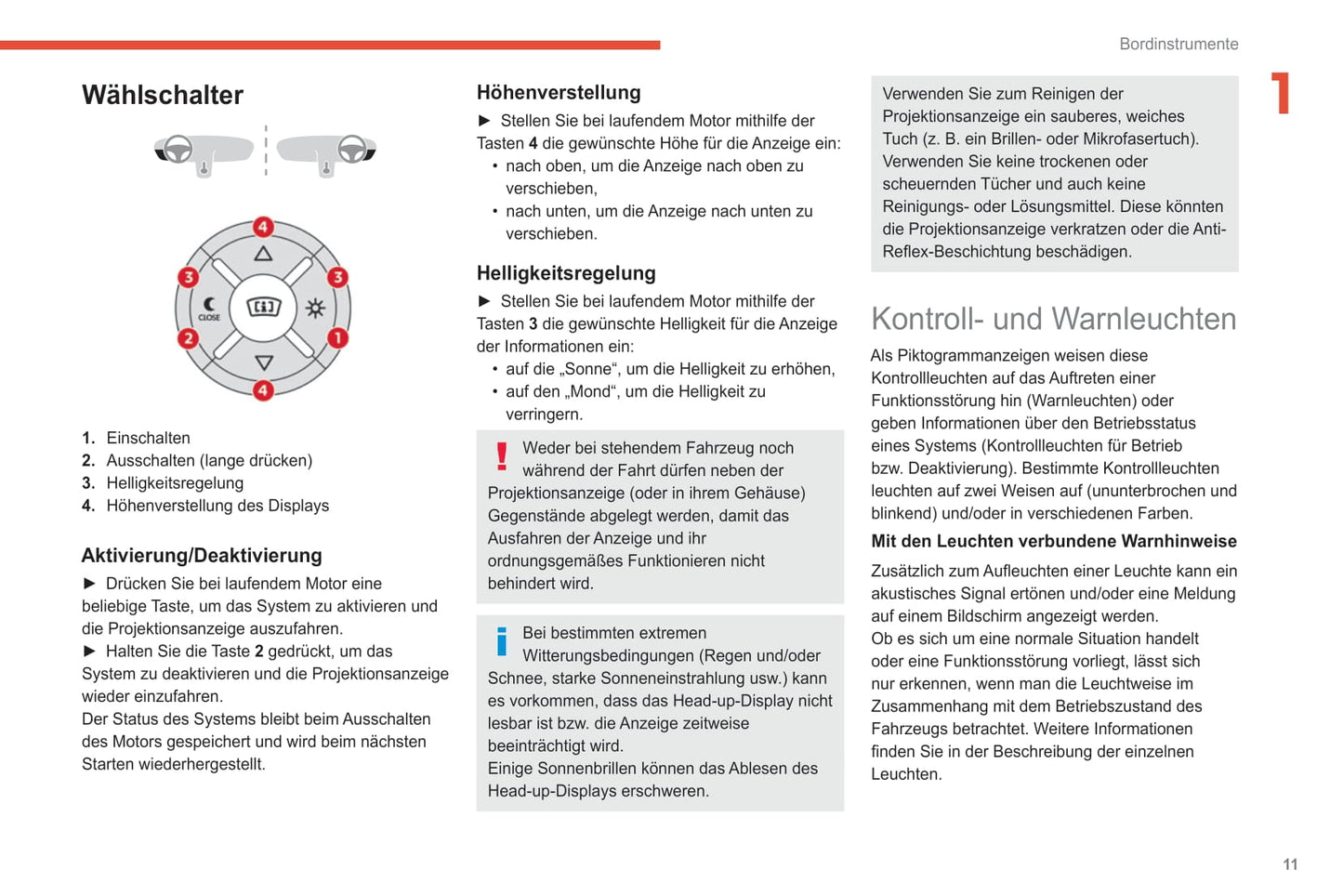 2020-2021 Citroën C4/e-C4 Owner's Manual | German