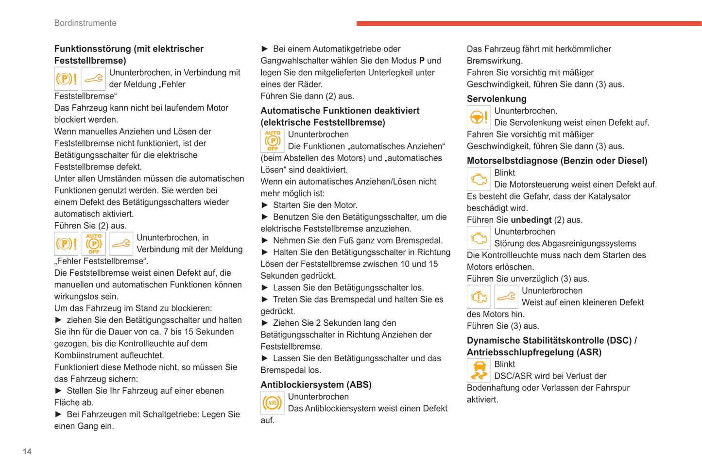 2020-2021 Citroën C4/e-C4 Owner's Manual | German