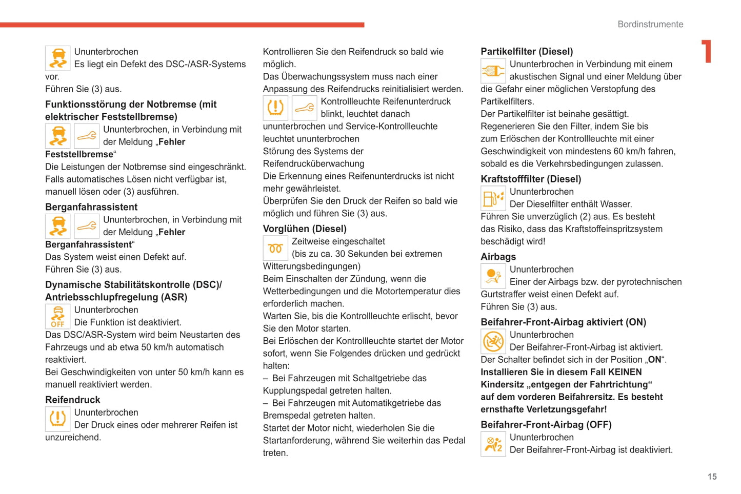 2020-2021 Citroën C4/e-C4 Owner's Manual | German