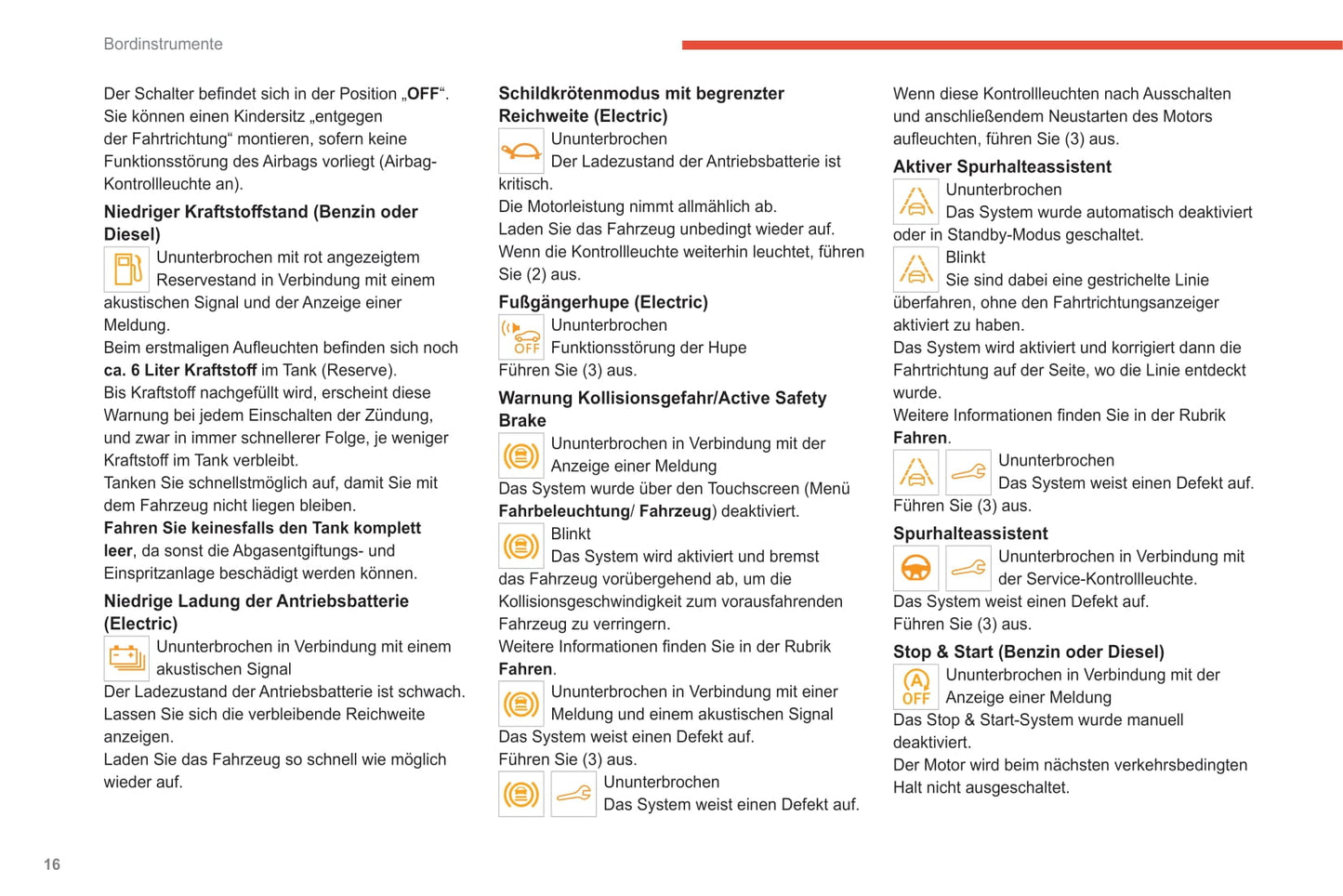 2020-2021 Citroën C4/e-C4 Owner's Manual | German