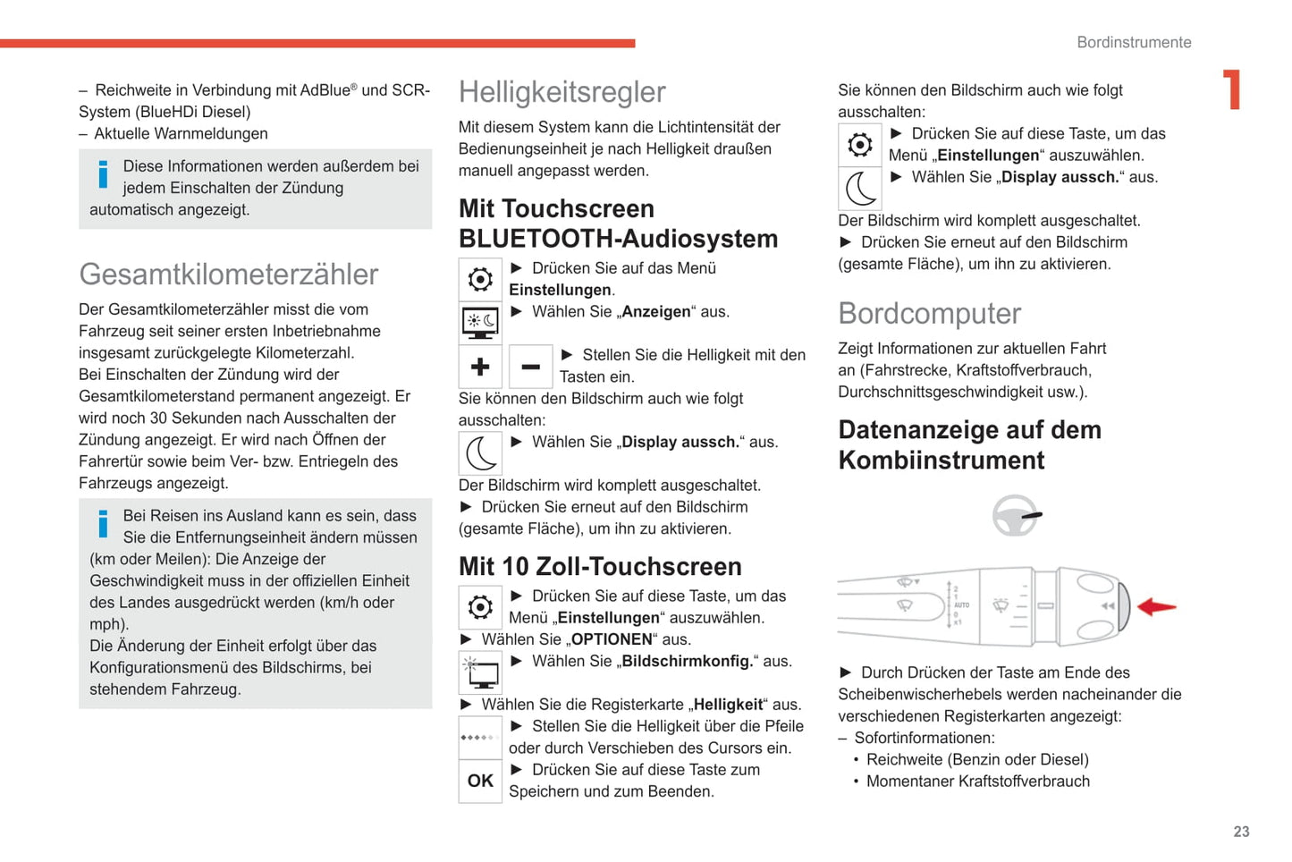 2020-2021 Citroën C4/e-C4 Owner's Manual | German