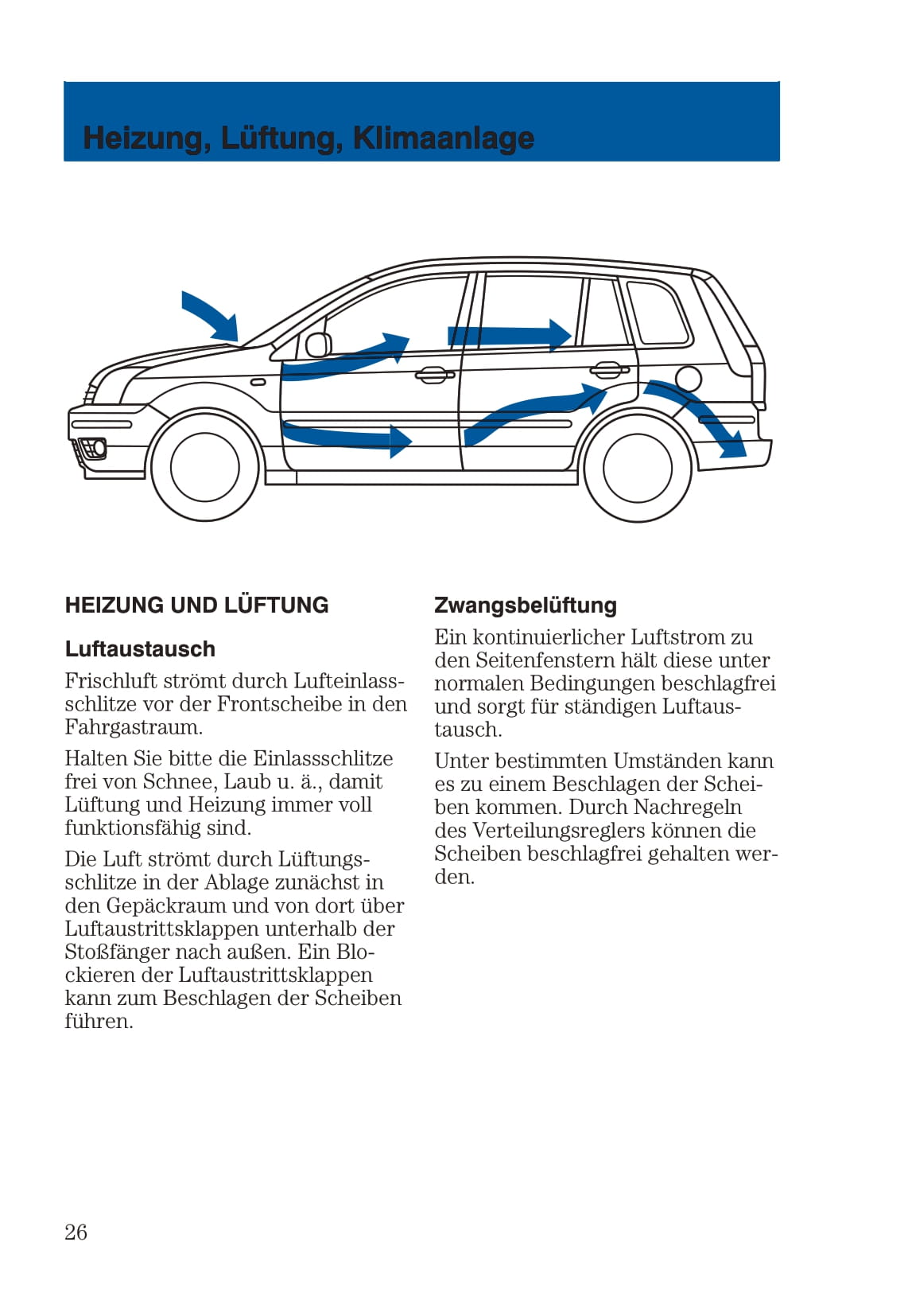 2002-2005 Ford Fusion Gebruikershandleiding | Duits