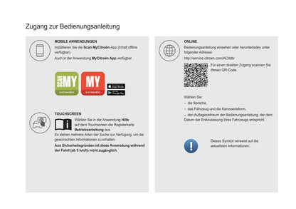 2022-2024 Citroën C5 X Owner's Manual | German