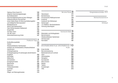 2022-2024 Citroën C5 X Owner's Manual | German