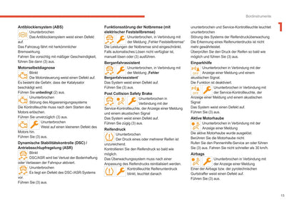 2022-2024 Citroën C5 X Owner's Manual | German