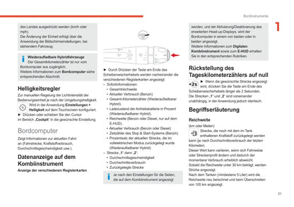 2022-2024 Citroën C5 X Owner's Manual | German