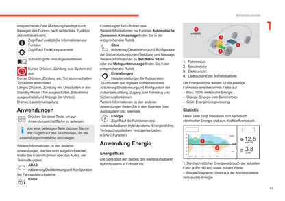 2022-2024 Citroën C5 X Owner's Manual | German