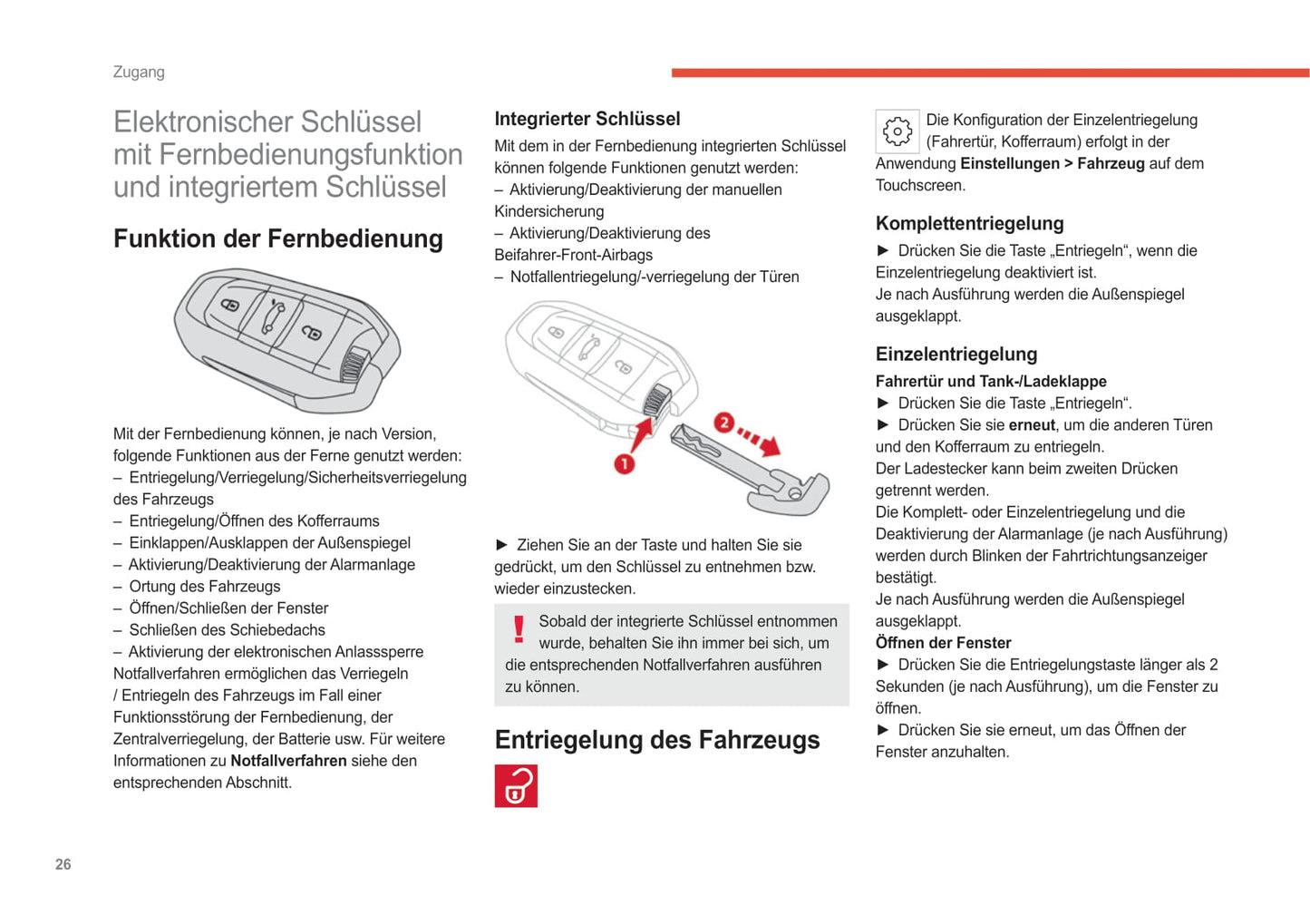 2022-2024 Citroën C5 X Owner's Manual | German