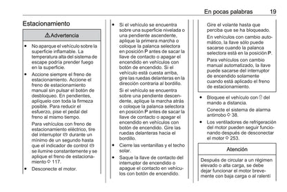 2019 Opel Astra Bedienungsanleitung | Spanisch