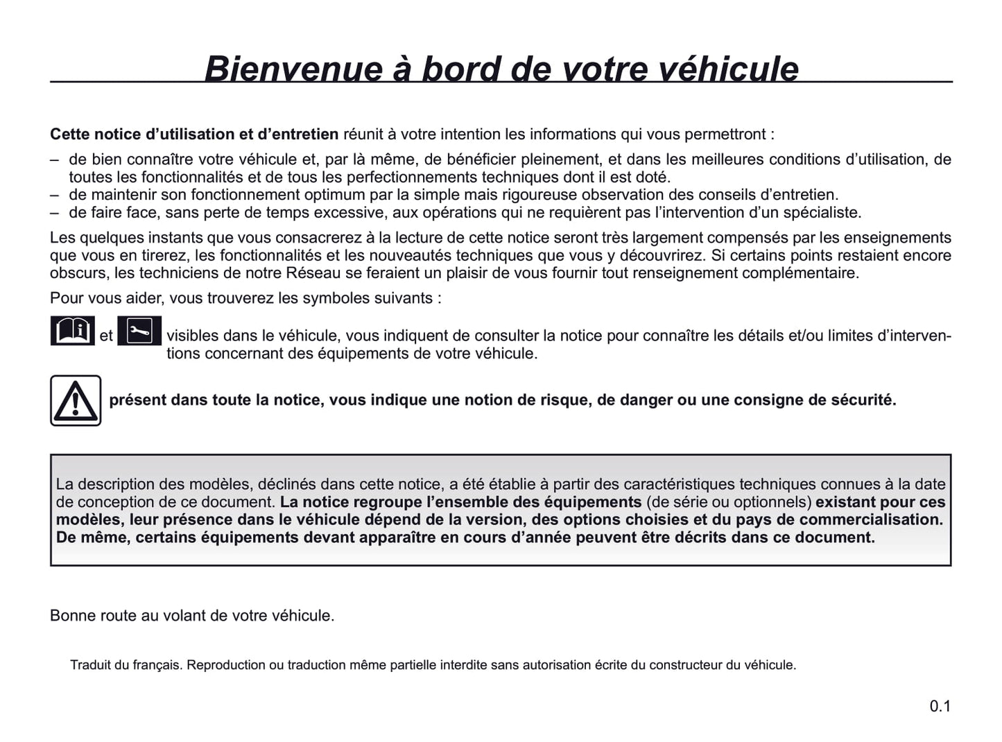 2018-2019 Renault Kadjar Owner's Manual | French