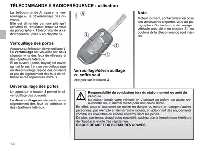 2018-2019 Renault Kadjar Owner's Manual | French