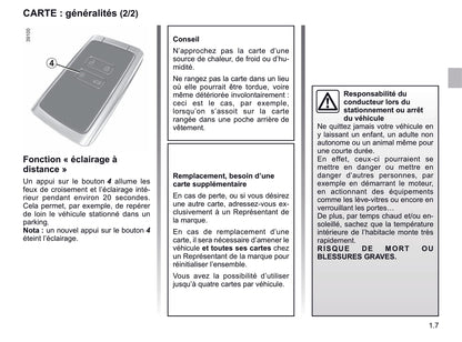 2018-2019 Renault Kadjar Owner's Manual | French