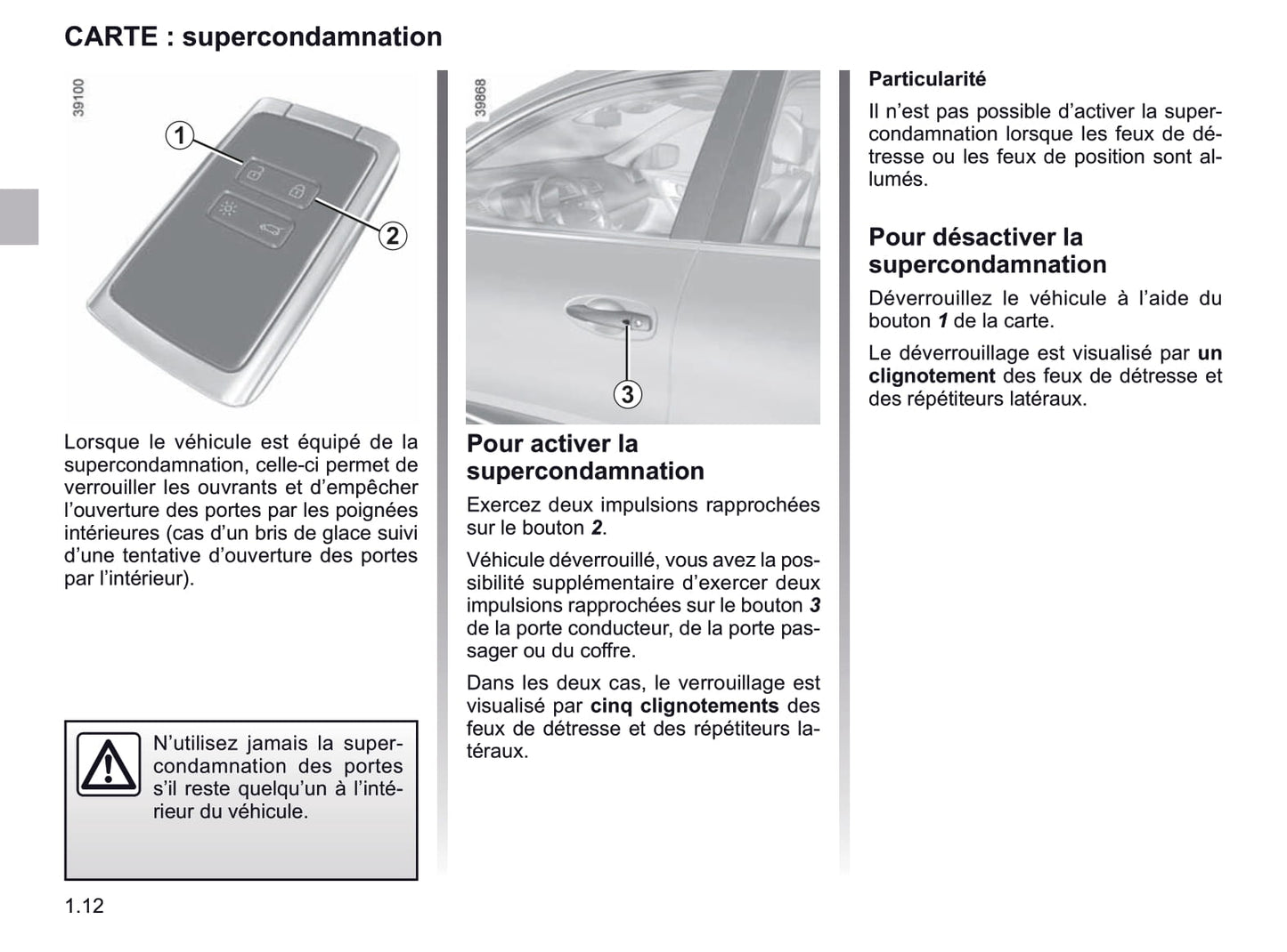 2018-2019 Renault Kadjar Owner's Manual | French