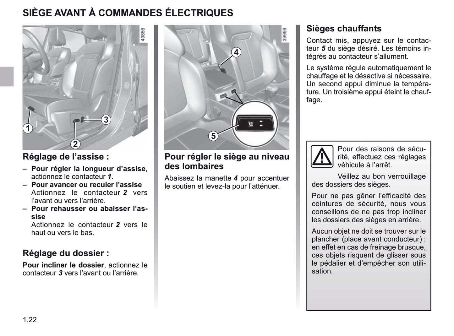 2018-2019 Renault Kadjar Owner's Manual | French