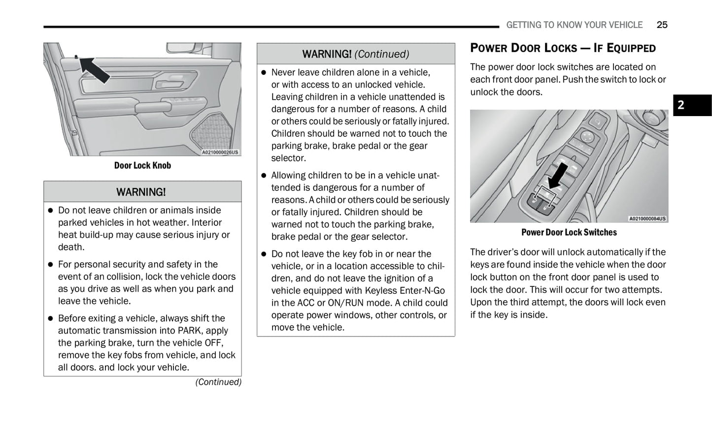 2021 Ram Chassis Cab Owner's Manual | English