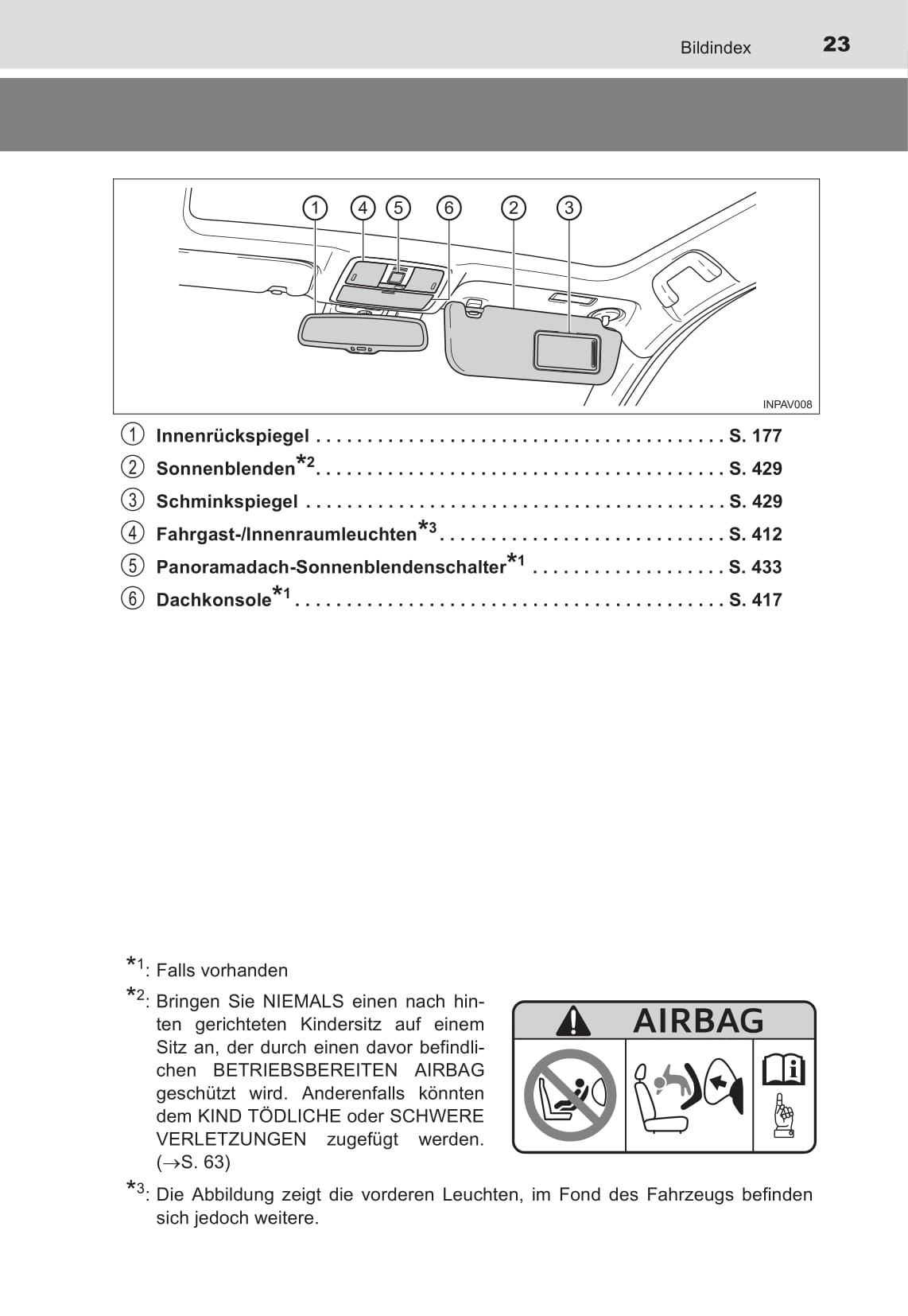 2016 Toyota Avensis Owner's Manual | German